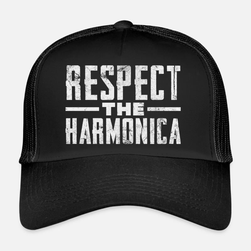 Respecter l’harmonica Casquette trucker 