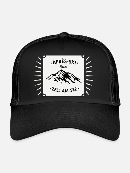 Après-Ski Zell am See - Trucker Cap - black/black