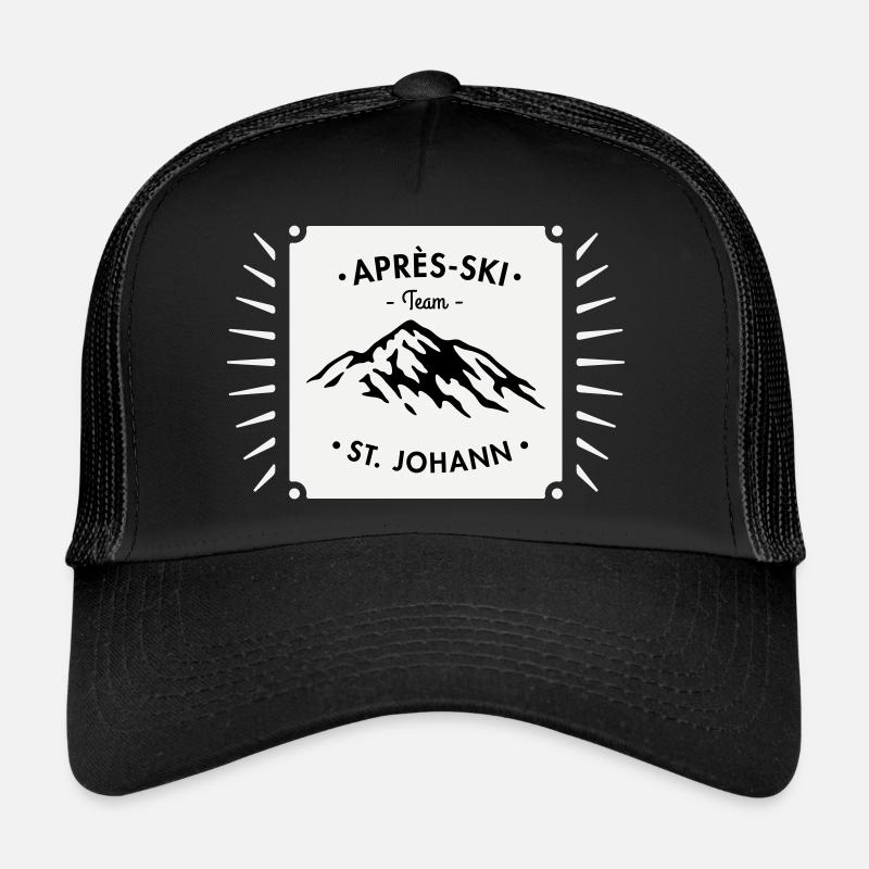 Après-Ski St. Johann - Trucker Cap - black/black