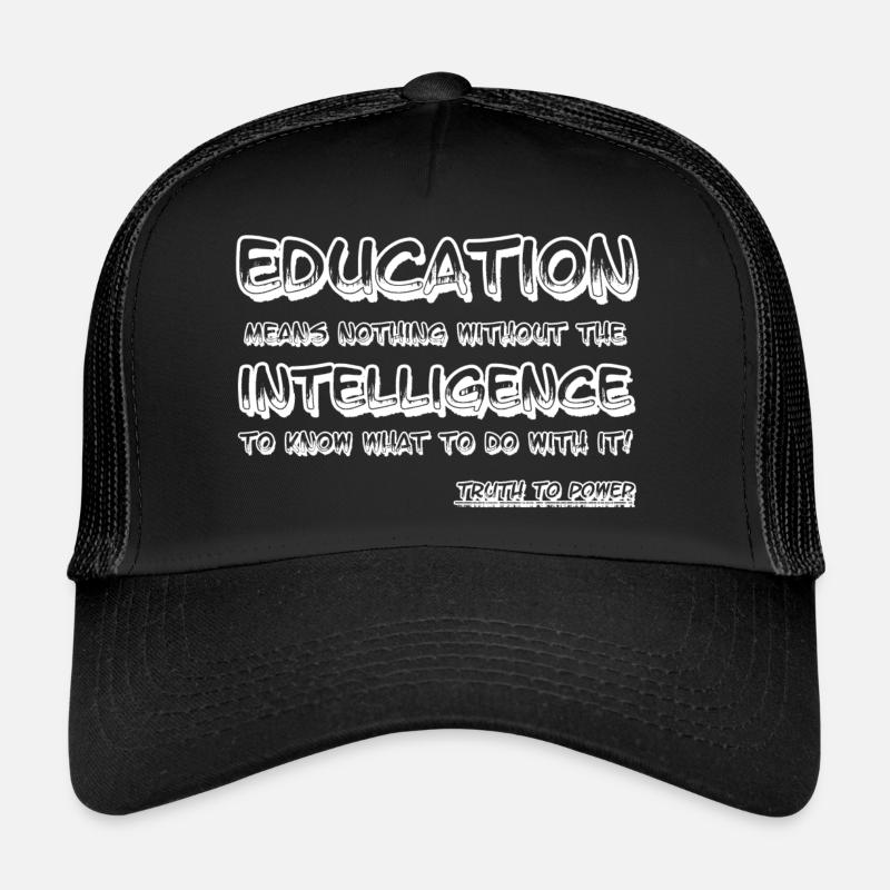 Education Level 2 Trucker Cap