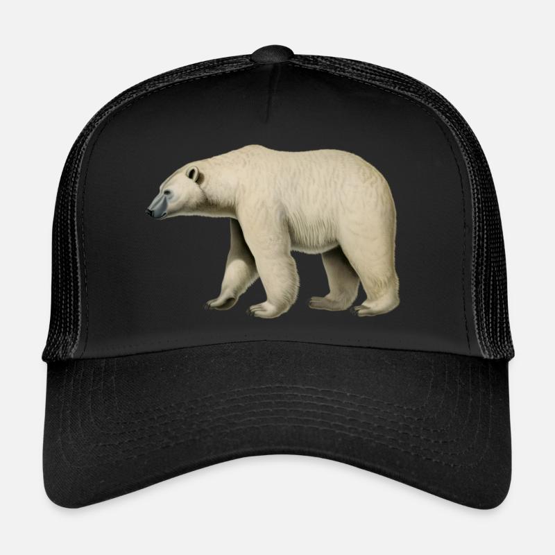 Salutations d’un ours polaire amical Casquette trucker 