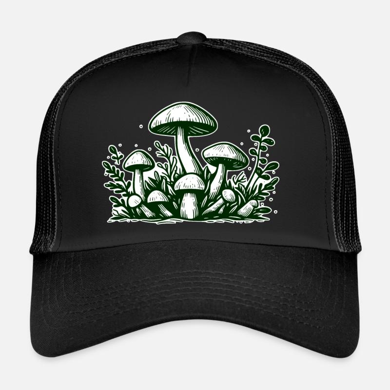 Champignons Pilze Casquette trucker 