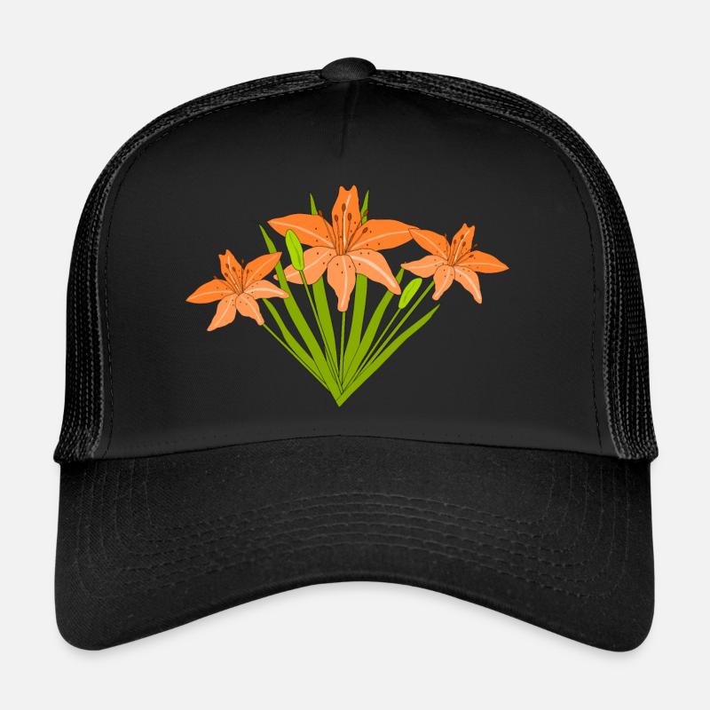 Nénuphars de feu Casquette trucker 