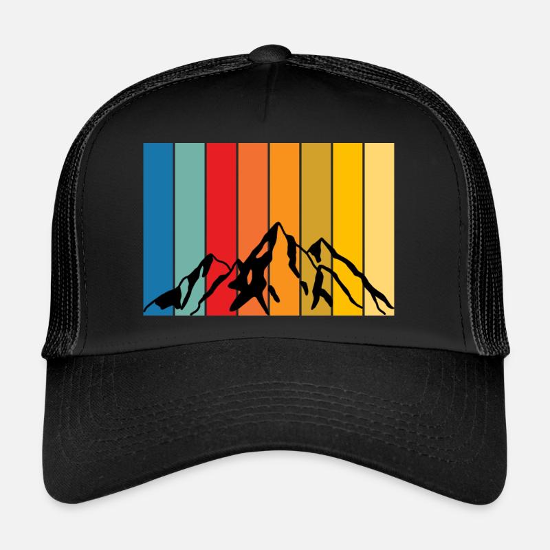 Ombre de montagne Casquette trucker 