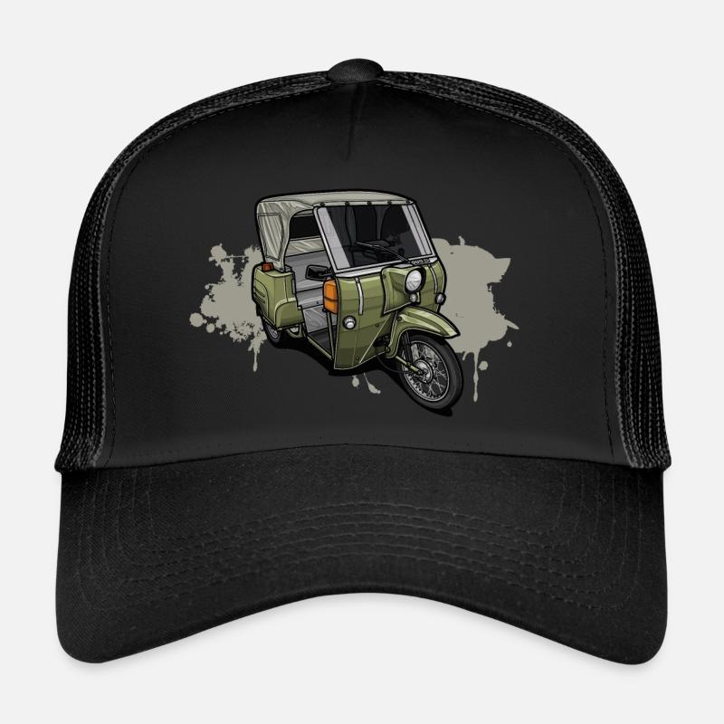 Tricycle Duo DDR - illustration Casquette trucker 