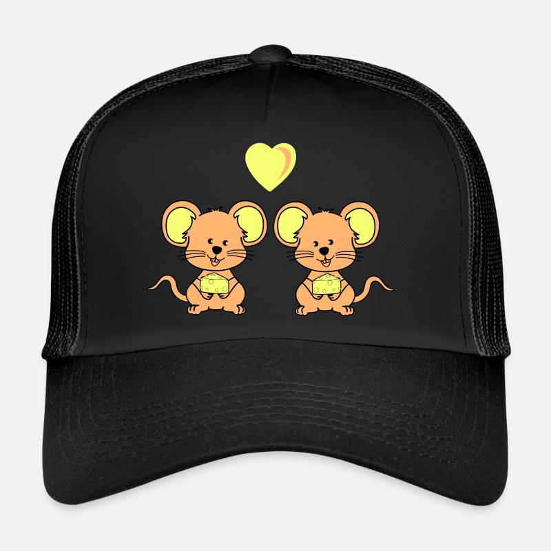 Mice in love Trucker Cap