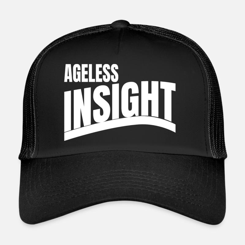 gift healthy mind joke funny cultivating wisdom Trucker Cap