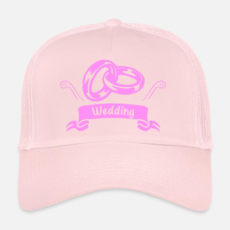 Wedding Rings Ring Wedding 1 Trucker Cap
