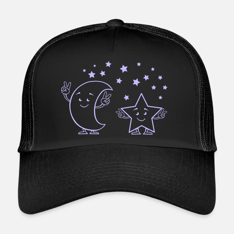 mond und sterne comic 01 Trucker Cap