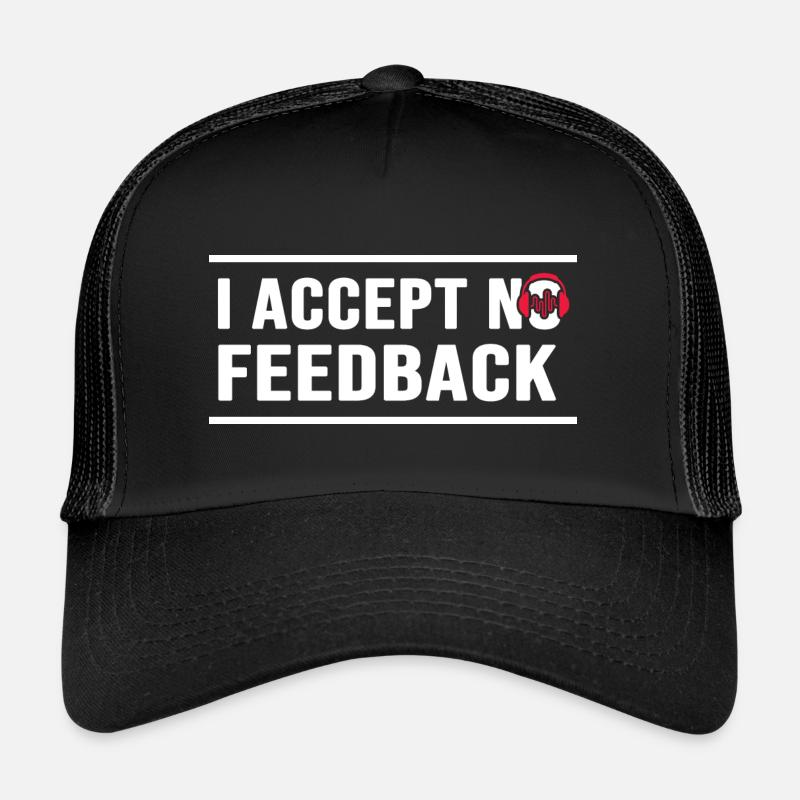 DJ Audio Sound Engineering Disco Music Trucker Cap