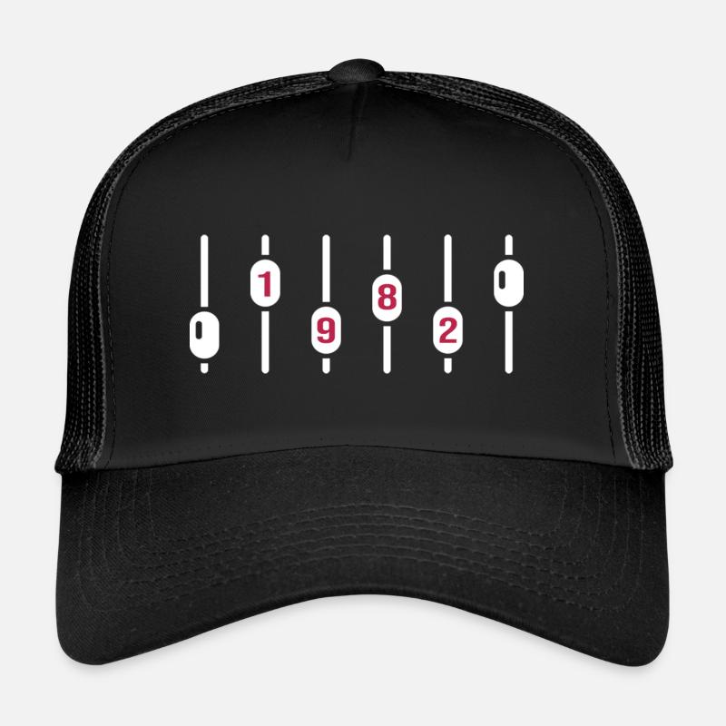 1982 Birthday anniversary Sound Engineer DJ Disco Trucker Cap