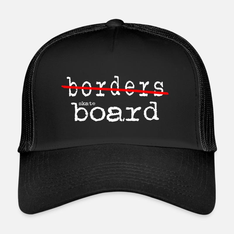 skate skateboarder skate-board halfpipe SK8 Casquette trucker 