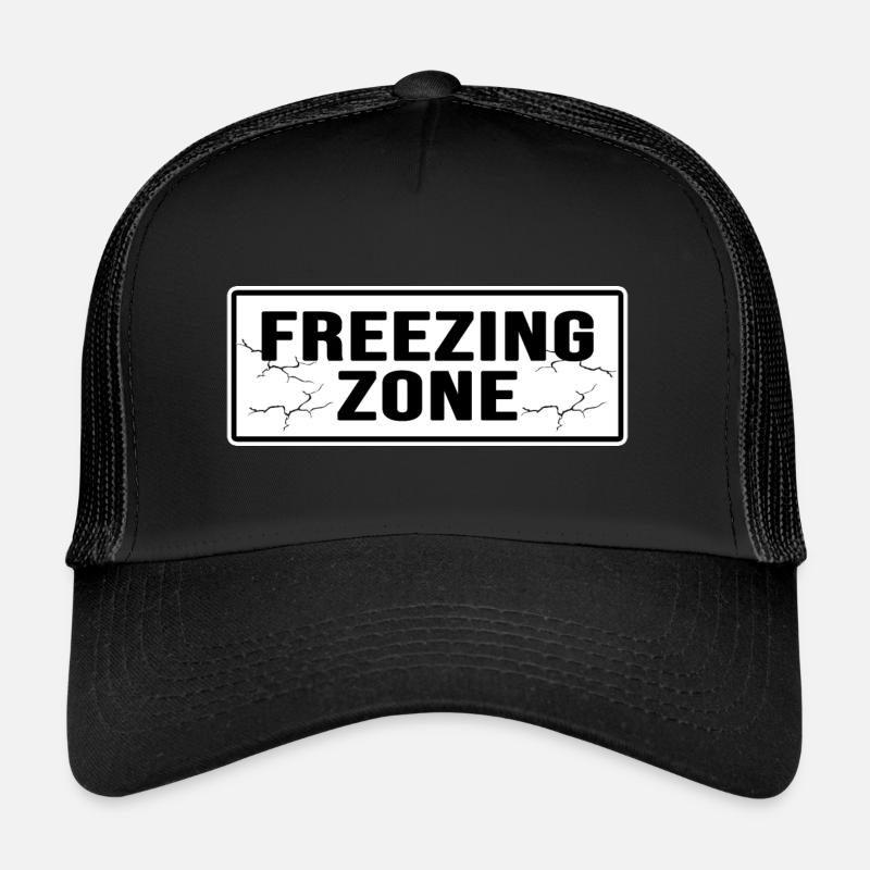 Eisbader "freezing zone" Freezing point Winterbader Trucker Cap