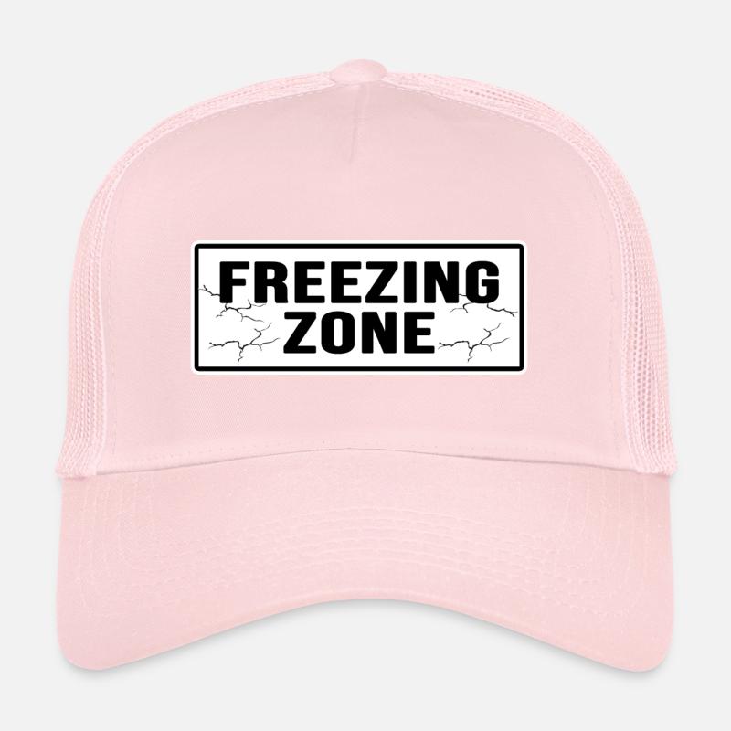 Eisbader « zone de congélation » Point de congélation Winterbader Casquette trucker 