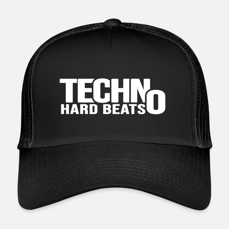 techno hard beats ravenation partypeople abfeiern Trucker Cap