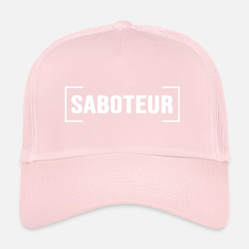 Agent saboteur incognito super-héros Casquette trucker 
