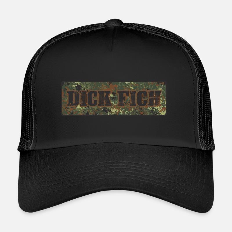 Camoflage Flecktarn Bushcraft Armée Bivouac Casquette trucker 