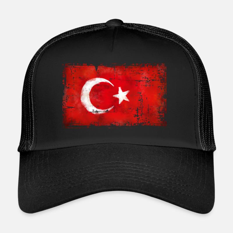 Turkey - Turkey - Trucker Cap - black/black