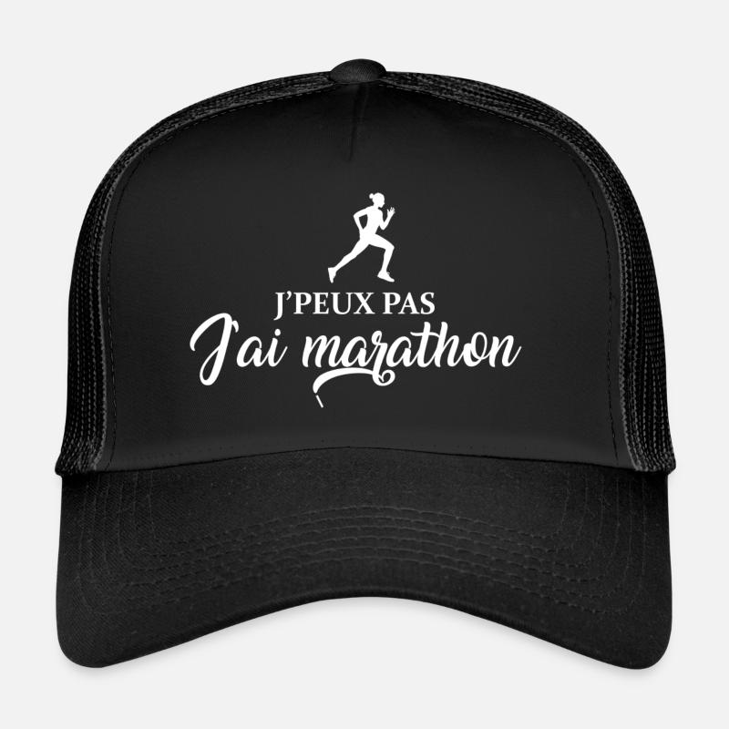 J'peux pas j'ai marathon Casquette trucker 