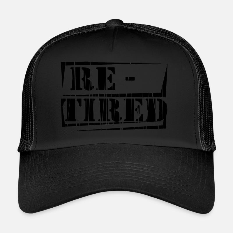 Retired Trucker Cap