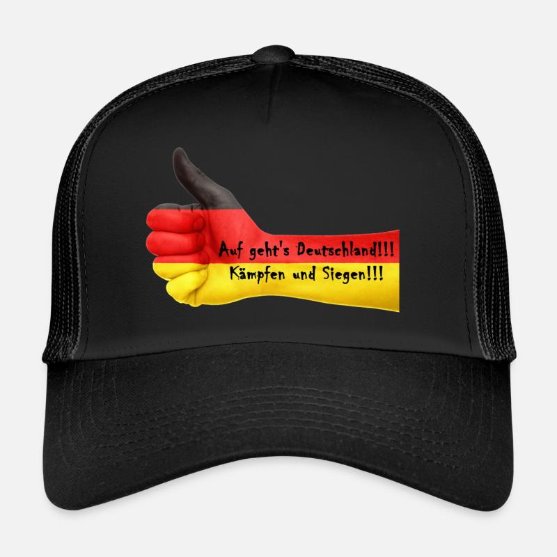 Germany fan Trucker Cap