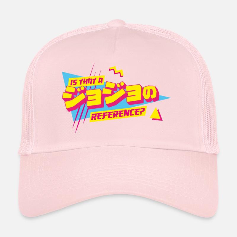Is that a JoJo reference Jojo's Bizarre Adventure Trucker Cap