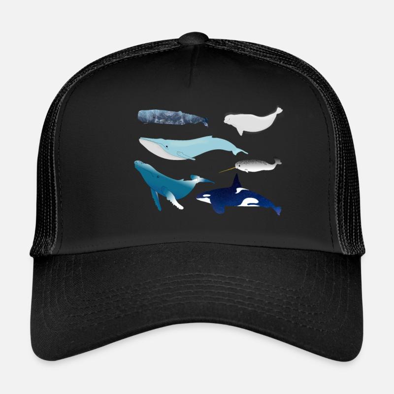 Wale - Trucker Cap - Schwarz/Schwarz