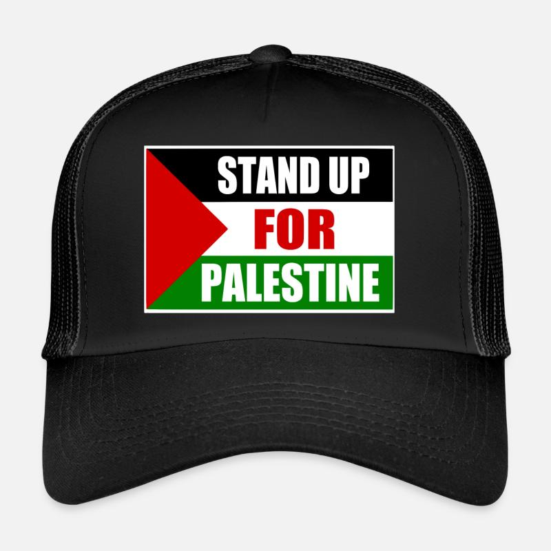 stand up for palestine Casquette trucker 