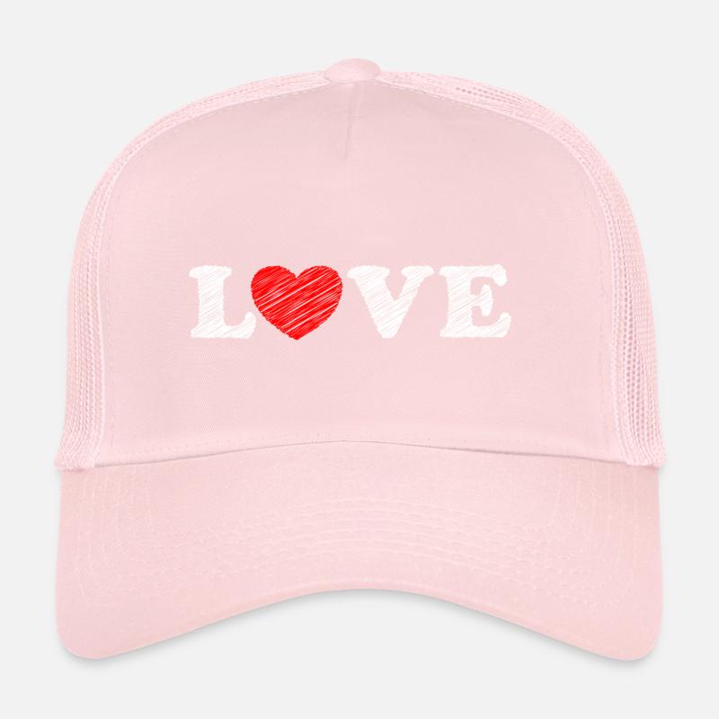 Love Herz Scribble Trucker Cap