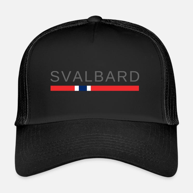 Svalbard Norvège Casquette trucker 