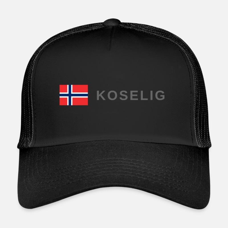 La Norvège chaleureuse Casquette trucker 
