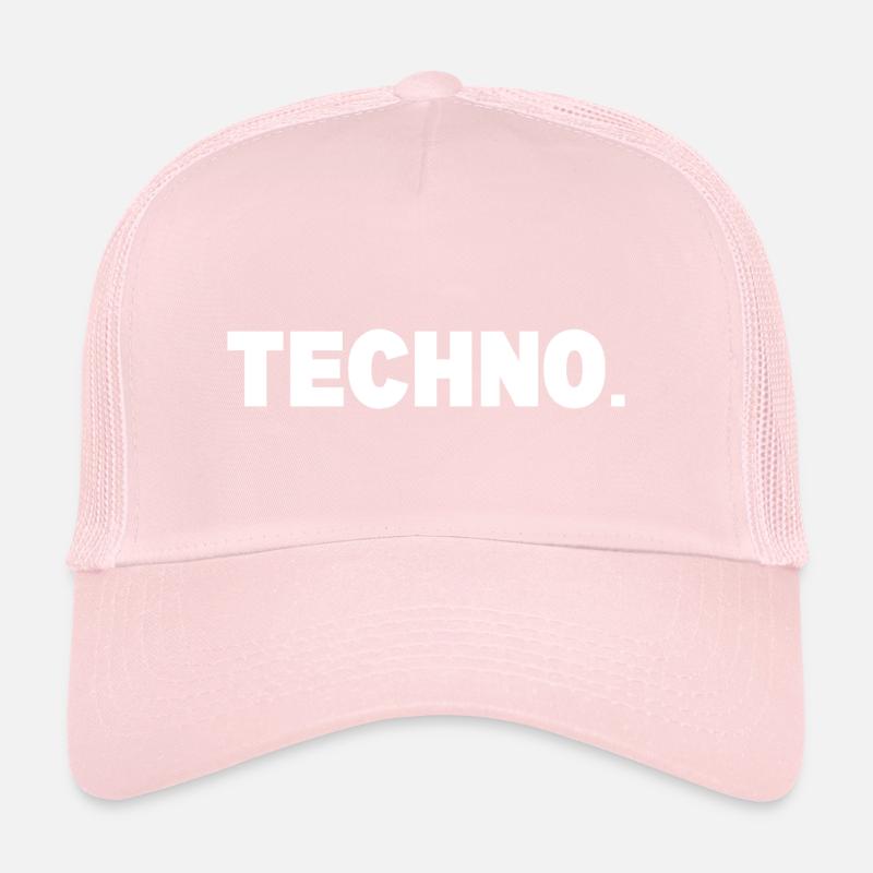 Soirée Techno Rave Casquette trucker 
