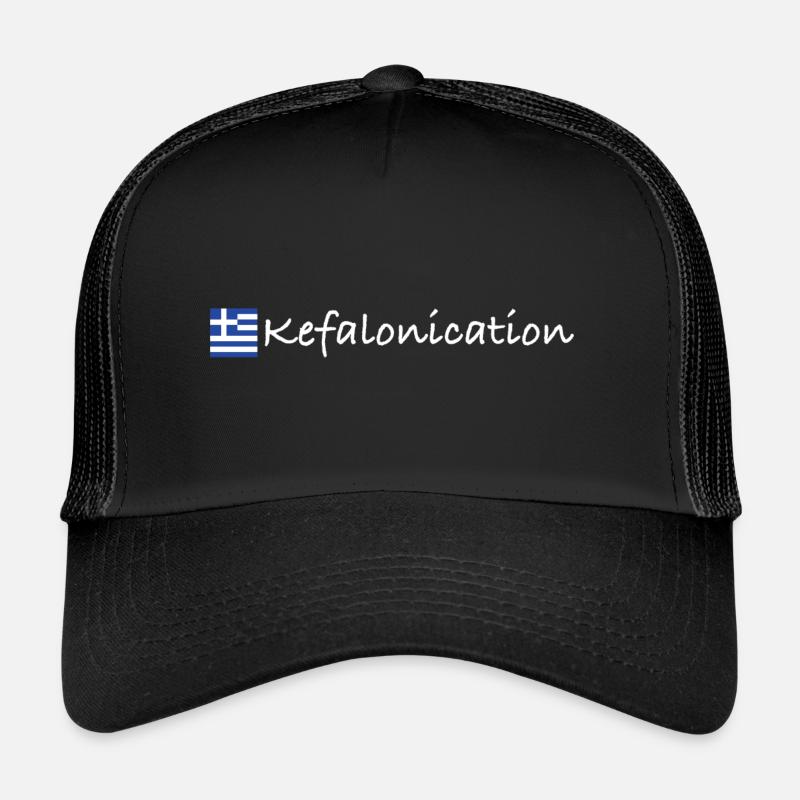 Kefalonication Flag Trucker Cap