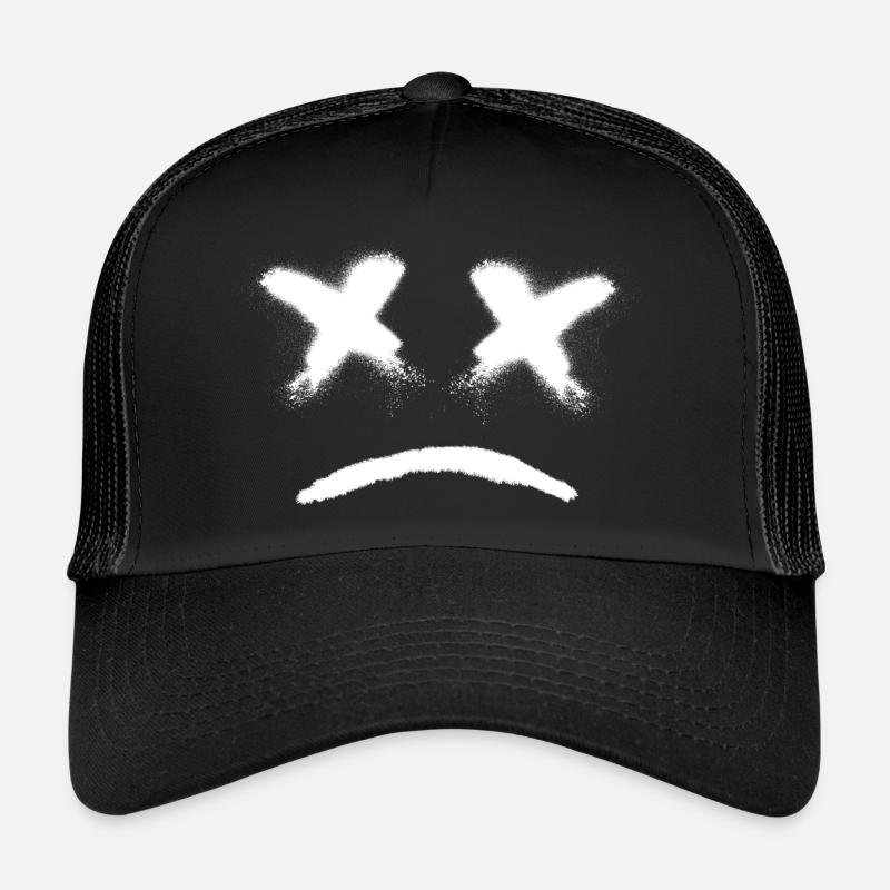 XX traurig - Trucker Cap - Schwarz/Schwarz