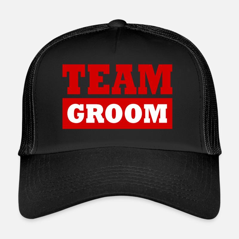 Team groom Casquette trucker 
