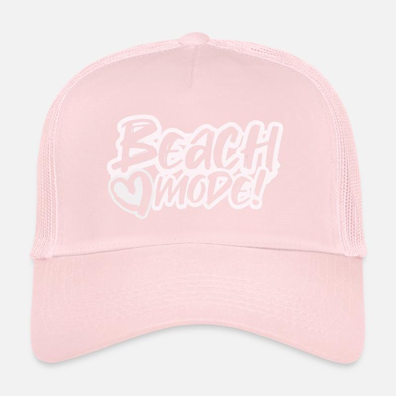 Beach mode Trucker Cap