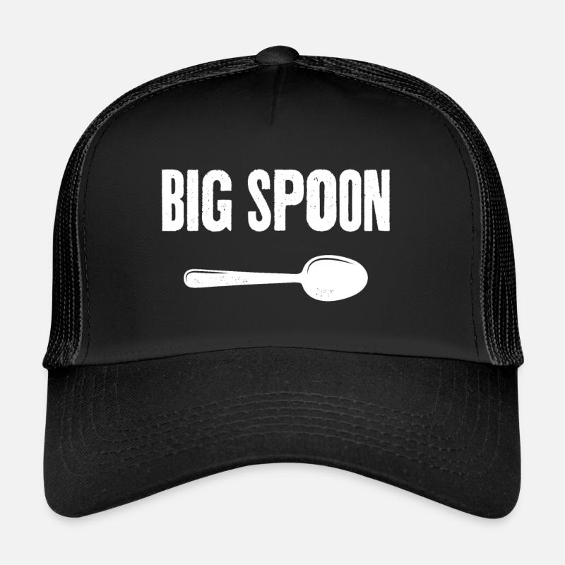Grande cuillère - Casquette trucker - noir/noir