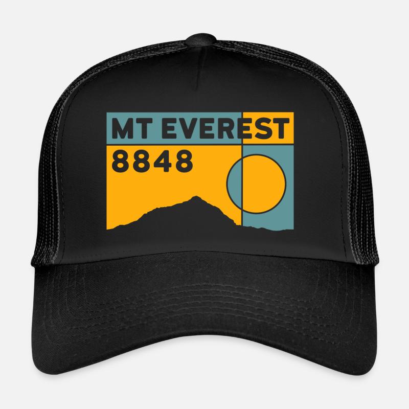 Camp de base de l’Everest Népal Trekking Souvenir Casquette trucker 
