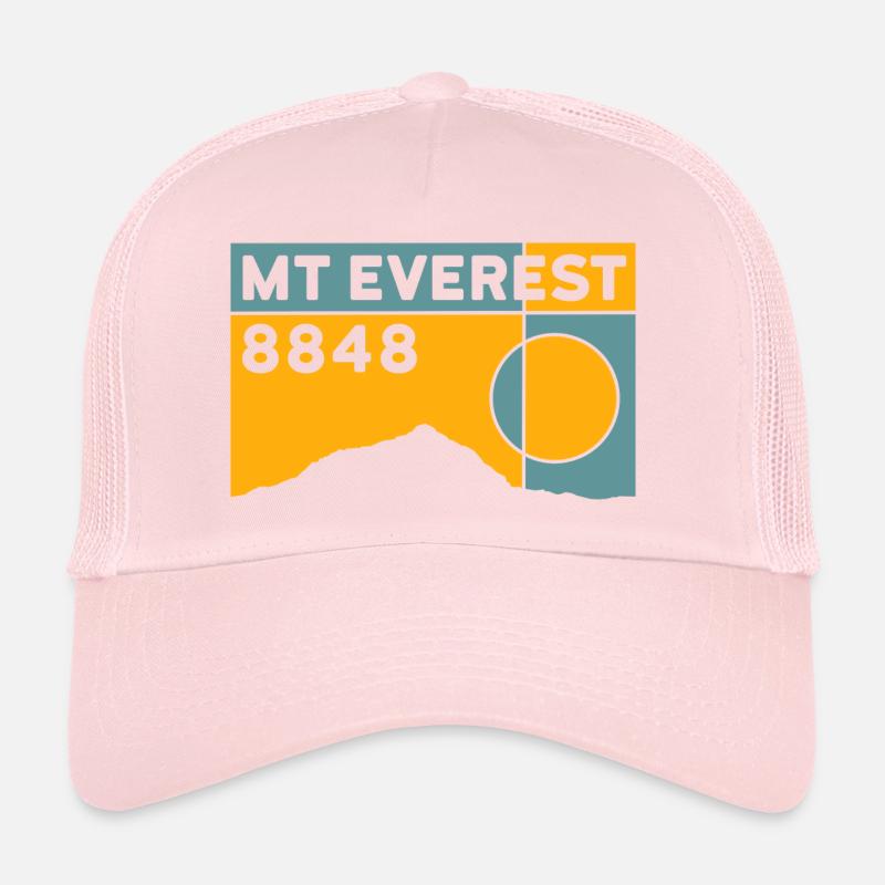 Mount Everest Base Camp Nepal Trekking Souvenir Trucker Cap