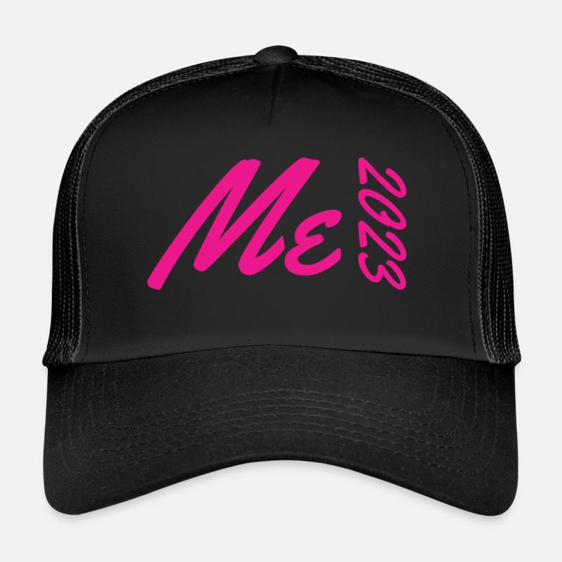 ME 2023 (2) - Trucker Cap - Schwarz/Schwarz