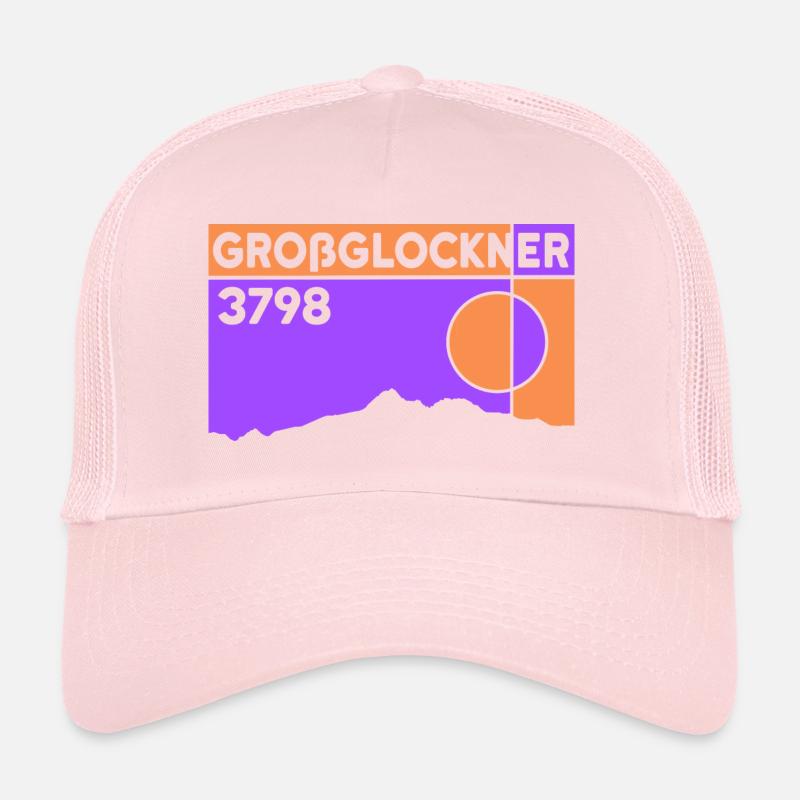 Großglockner Ascent Ski Tour Mountain Tour Souvenirs Casquette trucker 