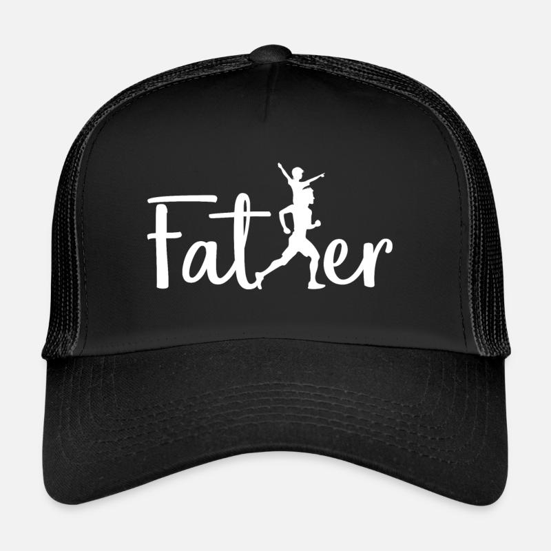 Father - Trucker Cap - Schwarz/Schwarz