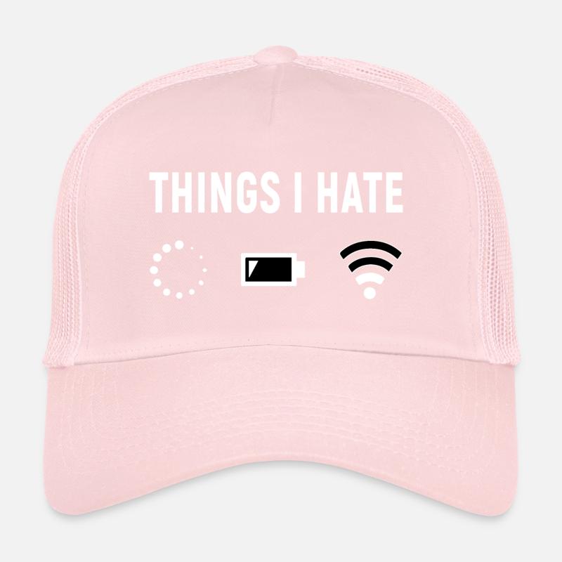Things I Hate - Programmeur Computer Gamer Casquette trucker 