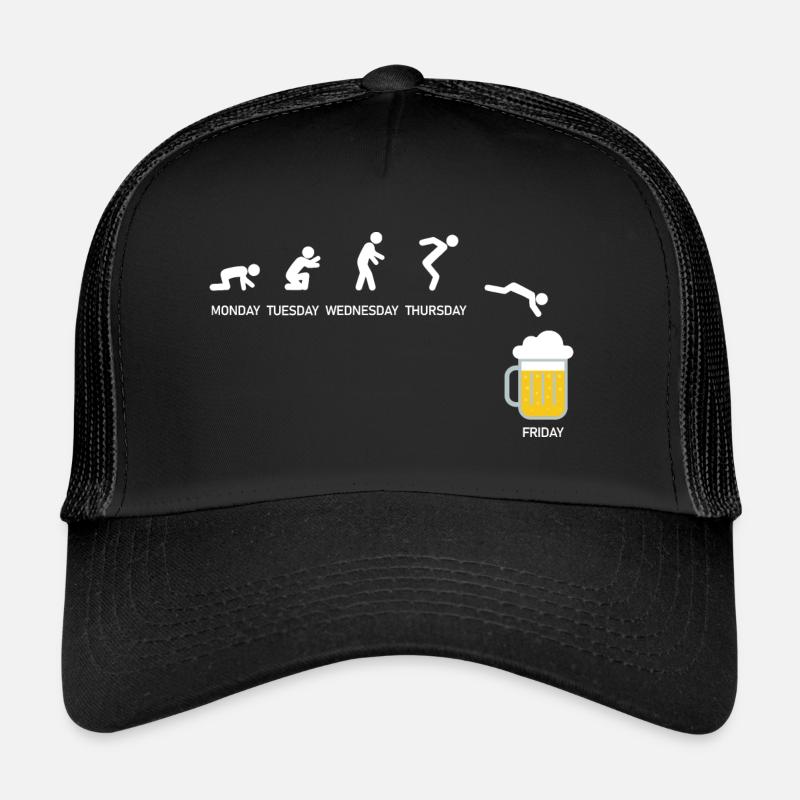 Fun Beer Week endlich Freitag Trucker Cap