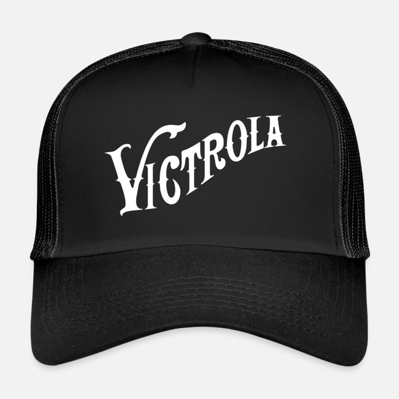 Victrola Logo Curved Trucker Cap