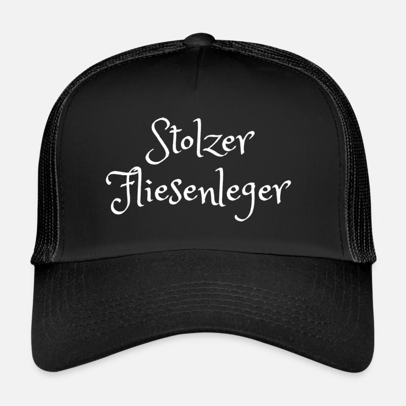 fliesenleger Handwerker Trucker Cap