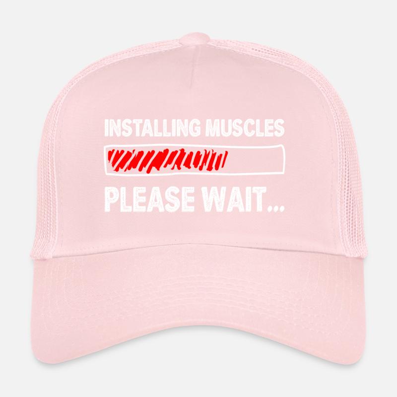 Please Wait Trucker Cap