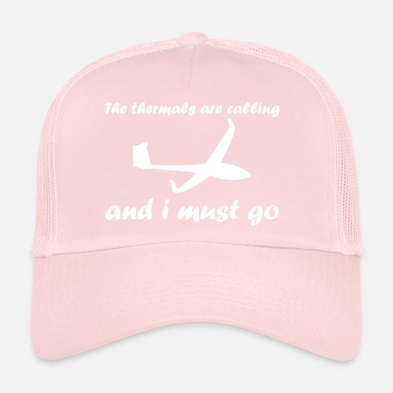 Thermals glide glider pilot glider Trucker Cap