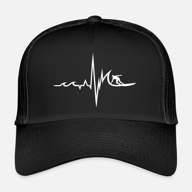 Surflife - Trucker Cap - Schwarz/Schwarz