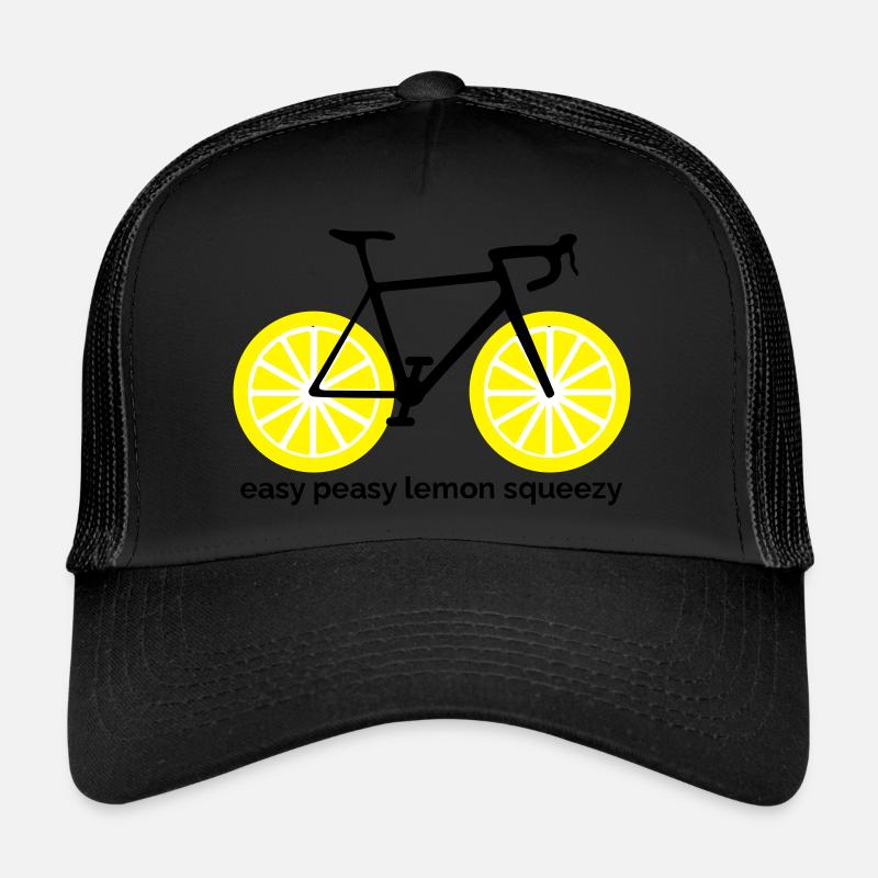 Easy peasy lemon squeezy - Trucker Cap - black/black